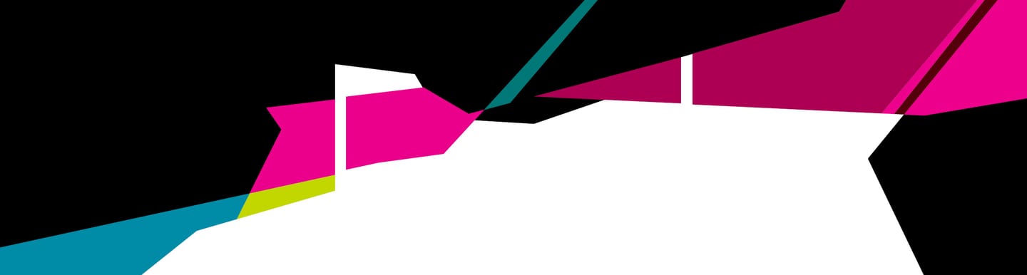 Angular graphic banner for the Music Lessons page